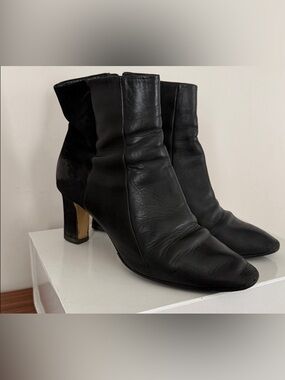 Salvatore Ferragamo Leather Boots